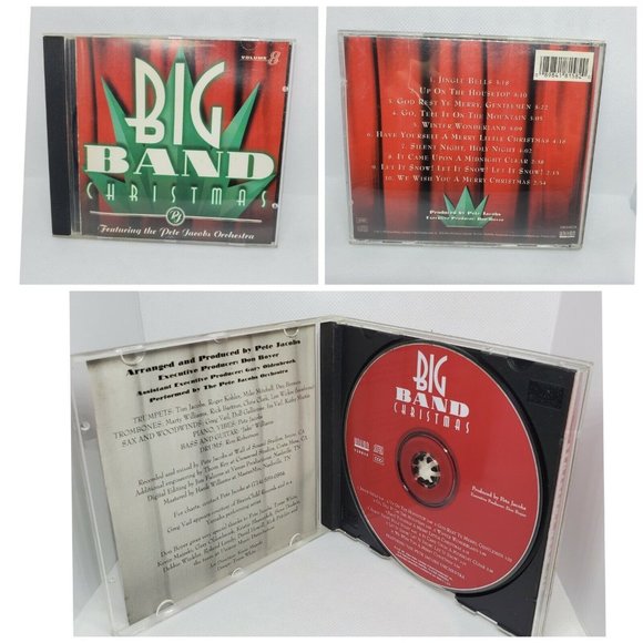 Big Band Christmas Vol. 8 Featuring the Pete Jacobs Orchestra (CD, 1997, Unison) - Picture 2 of 8